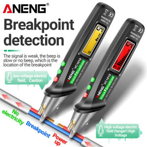 ANENG | ANENG VC1019 Intelligent Electric Pen 12-1000V Sound and Light Voice Dual Alarm Line Break Finding Home Line Maintenance Tool