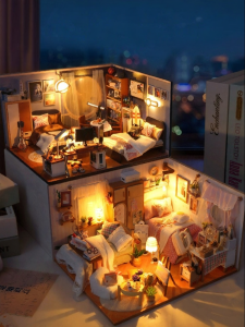 QIAOZHIJIANG | DIY Assembly Loft Model Toy