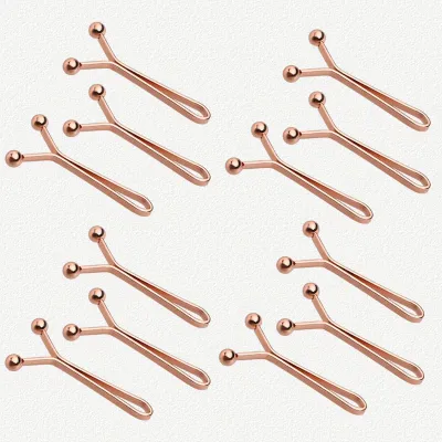 12pcs Jeans Skirts Detachable Buckle Accessories Adjustable Sleeve Clip For Pants Waist Tightening Sleeve Reduction Clip
