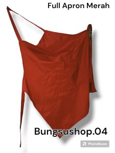 Apron Celemek Barista Korean Style Pria Wanita / Celemek masak Anti air Chef Barista Barber