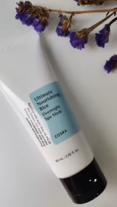 COSRX Ultimate Nourishing Rice Overnight Spa Mask 60ml | Overnight Moisturizing Mask with 68% Rice Extract | Brightens & Softens Skin for All Types