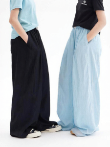 LOVESASAKIDS | Breathable Lightweight Loose Slim Wide Leg Trousers