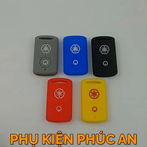 Bọc chìa khóa smartkey xe Yamaha: Grande Janus FreeGo Latte Acruzo Ex 155 NVX- ốp bảo vệ remote smart key