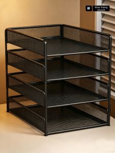 WUBUWEI | Easy-to-assemble Large Capacity Bookshelf Desk Organizer