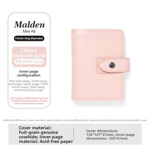 Filofax | Genuine Leather Refillable Notebook A7 A6 A5