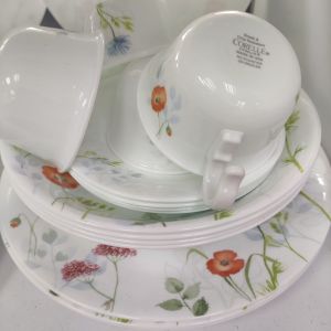 Corelle Set 20 Daisy Fields (cawan ringan)