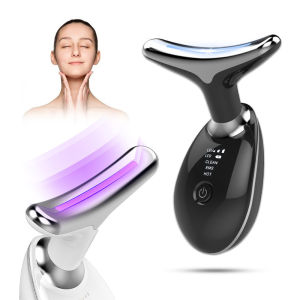 XIAOMI 7 Color Light LED Face Machine Neck Lifting Beauty Device Anti Wrinkle Facial Massager Skin Rejuvenation Neck Wrinkle Remover