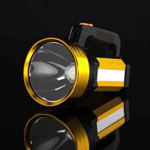 ไฟฉาย ไฟฉายกลางแจ้ง ระยะแสงแรง 90000000W 5000 เมตร แบตใหญ่ 15000mAh P70 (ไฟฉายเข้มข้น ไฟฉายสว่างมาก ไฟฉายแบบชาร์จไฟได้ ไฟฉาย LED แบบชาร์จไฟได้ ไฟฉายแรงสูง ไฟฉายแรงสูง ไฟฉายทางไกล ไฟฉายปีนเขาขนาดใหญ่ ไฟฉายพาวเวอร์ ไฟฉายในครัวเรือนกลางแจ้ง)