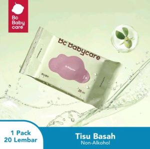 Sakumini X BC Babycare Tissue Basah Wipes Untuk Bayi 80pcs