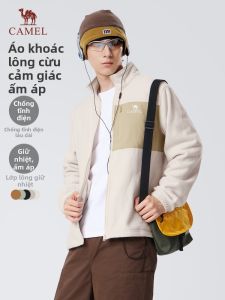 CAMEL | Áo Khoác Len Nam Dày Ấm Cho Ngoài Trời
