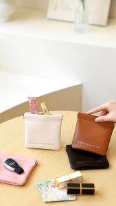 IMB.C414 Tas Penyimpanan Lipstick Kosmetik PU tas mini  Multifungsi Portable-Suning Mall