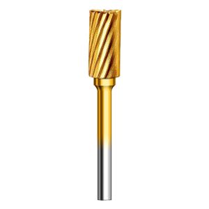 DAIENGONGJU | Titanium Coated Tungsten Steel Rotary Bur Mill File 3mm