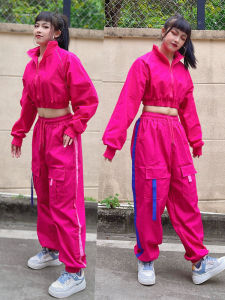 ทันสมัย ชุดสตรีทแดนซ์ ผู้หญิง การแสดงของกลุ่ม ชุดสูท Jazz Dance กางเกง เท่ห์ ฤดูใบไม้ร่วง ฤดูหนาว สินค้าใหม่ ผ้าฝ้าย Blend