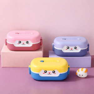 Food Grade Sealed Compartmentalized Childrens Lunch Box