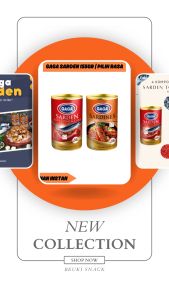 Gaga Sarden Kaleng 155gr Berbagai Varian Pilih Rasa
