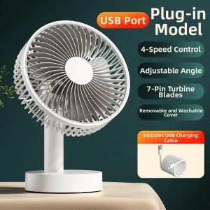 Portable Rechargeable USB Desktop Fan