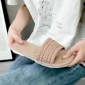 Korean Fashion Women Sandals Flat Slippers (size 36-40)
