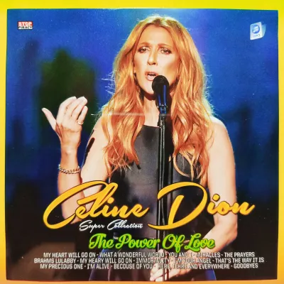 Kaset MUSIK AUDIO MP3 155 LAGU BARAT: CELINE DION THE BEST ALBUM TERBAIK.