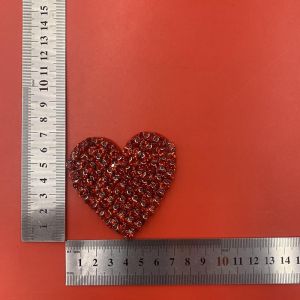 Phụ Kiện Vá Váy Thủ Công DIY Hình Trái Tim Bằng Vải Trang Trí Quần Áo Túi Quần Vá Váy Trang Trí Vá Váy Thủ Công DIY