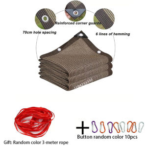HDPE Sunshine Net Garden Plant UV Protection Sunshade Outdoor Sunshade Swimming Pool Sunshade 75-80%