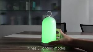 Đèn Ngủ Cảm Ứng Di Động RGB Sạc USB Dùng Cho Nhà Bàn Làm Việc Phòng Ngủ Ngoài Trời Cắm Trại - Đèn Bàn Phong Cách Hiện Đại Có Chức Năng Điều Chỉnh Độ Sáng