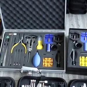 Alat Service Perbaikan Reparasi Servis Jam Tangan Arloji Repair - Packing Pocket Set 16Pcs Watch