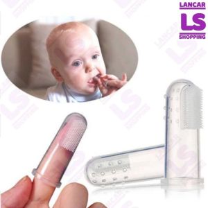 [COD] Sikat Gigi Bayi Sikat Gigi Jari Bayi Sikat Lidah Bayi Silicon