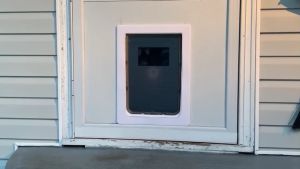 ประตูสุนัข 2 สีให้เลือก ประตูสุนัขขนาดใหญ่ ประตูสูงสุนัข หมาลอด ประตูแมว หมาแมว ปิดประตูแมว กล้องหมาแมว แรงดึงหมาแมว ให้เลี่ยง หมาใหญ่ ประตูหมา ประตูหมา ช่องประตูแมว ประตูแมวลอด เข้าออกสอง และสองผู้ป่วย