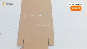 Kardus Pizza/Dus Hampers/Box Die Cut 20x20x9 cm Corrugated (Bisa Custom) - Tokodus Bandung
