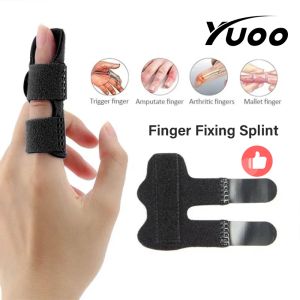 YUOO 1PCS Breathable Trigger Finger Splint Brace Corrector Curved Broken Fingers Straighten Support