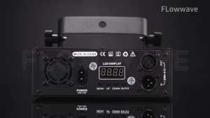 Flowwave ไฟเลเซอร์แอนิเมชัน 3D RGB 500mW | ควบคุมด้วยเสียง & DMX512 | สำหรับเวทีและงานปาร์ตี้