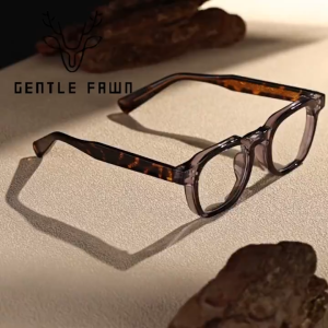 Gentle Fawn Kacamata Antiradiasi Blueray Sinar Biru Bentuk Kotak Bahan TR90 Acetate Kuat Kokoh Bisa Minus Fashion Pria Wanita Trendy 1045