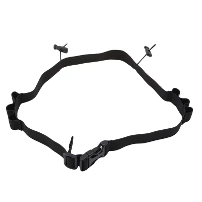 Running Race Number Belt Waist Pack Bib Holder For Triathlon Marathon Cycling Motor With 6 Gel Loops Fitness Sport Accessories