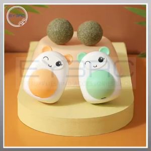 Hanging Catnip Spinning Ball Toy: Interactive Entertainment for Cats