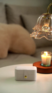 Mini Jewelry Box Travel Jewellery Box PU Storage Box Organizer Storage Case Earrings Rings Boxes