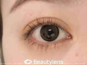 BEAUTYLENS Mirror Water Black soflens natural 14.0mm 0~-8.00derajat contact lens  Lensa kontak berwarna 12bulan