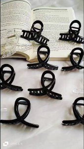 Kẹp Tóc Nữ Phong Cách Thời Trang Đơn Giản kẹp càng cua nữa đầu 8cm phôi kẹp làm handmake.
