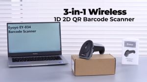 Eyoyo Bluetooth Scanner QR 2D: A Wireless Barcode Reader for Inventory Management