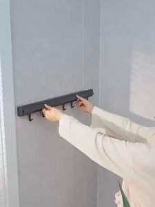 ราวตากผ้าแบบตาข่าย ที่ตากหมอน ที่ตากตุ๊กตา อเนกประสงค์ ระบายอากาศและแห้งง่าย ไม่ต้องเจาะผนังพับเก็บได้