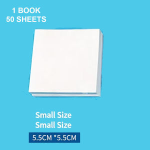 JNSUR Disposable Mixing Paper Double Sided Dental Mixing Paper Nail Art Mixing Paper Luting Powder Mixing Paper Sampling Pape