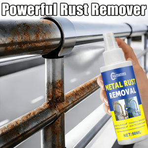 Universal rust remover spray rust converter spray metal rust remover suitable for car parts tires rims and door locks