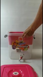 Plastic Water Dispencer/Bekas Air Kenduri Hari Raya/Water Container/Balang Air Plastik Bazaar Pasa Malam