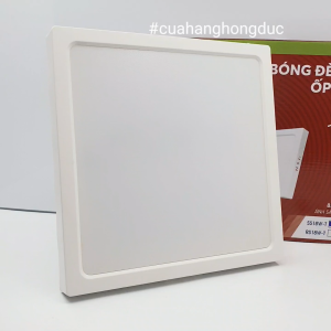 Bóng Đèn LED Ốp Trần Nổi Vuông 12W 18W 24W Vành Nhựa SOPOKA