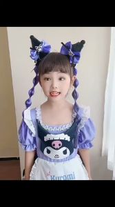 AKSESORIS RAMBUT KARET RAMBUT PALSU ANAK PEREMPUAN HAIR PIN APLIKASI WIG KUROMI