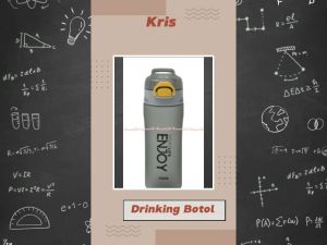 Kris 650ml Drinking Botol Brown Tritan Matte Botol Minum Plastik Dengan Tangkai Pegangan Handle Warna Coklat Abu Hijau Tahan Suhu Panas 100derjat Krisbow