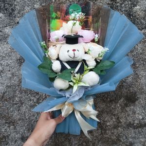 BOUQUET BONEKA WISUDA PREMIUM SIZE M