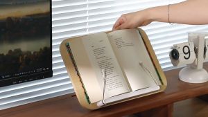 Đế Kê Sách Vẽ Tranh Đa Chức Năng Tiện Lợi Mặt Mika Trong Suốt - Gỗ Ép Sáng R20 R23