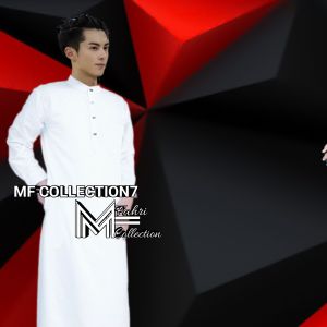 Jubah polos Panjang Pria Muslim Gamis Dewasa kancing EXCLUSIV