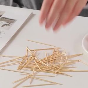 new Automatic Pop-Up Toothpick Dispenser Portable Hygienic Case For Kitchen Restaurant Camping & Daily Use