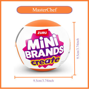 Zuru Mini Brand 5 Surprise Master Cuisine Combination Mysterious Blind Box Ball Capsule Decorative Collectibles Fill the Fridge